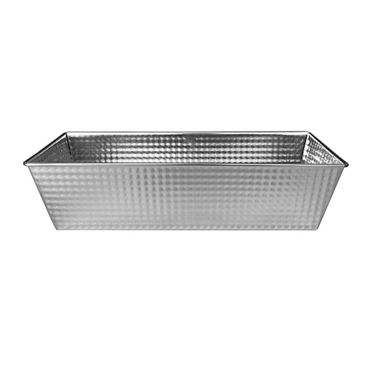 Keksówka do pieczenia w srebrnym kolorze 30 cm