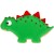 Ciasteczko wycięte foremką dinozaur