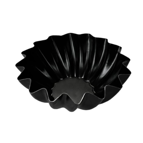 Czarna forma na małą babkę 10 cm