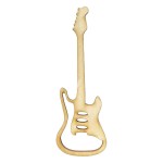Topper gitara elektryczna - ozdoba na bok tortu 12 cm