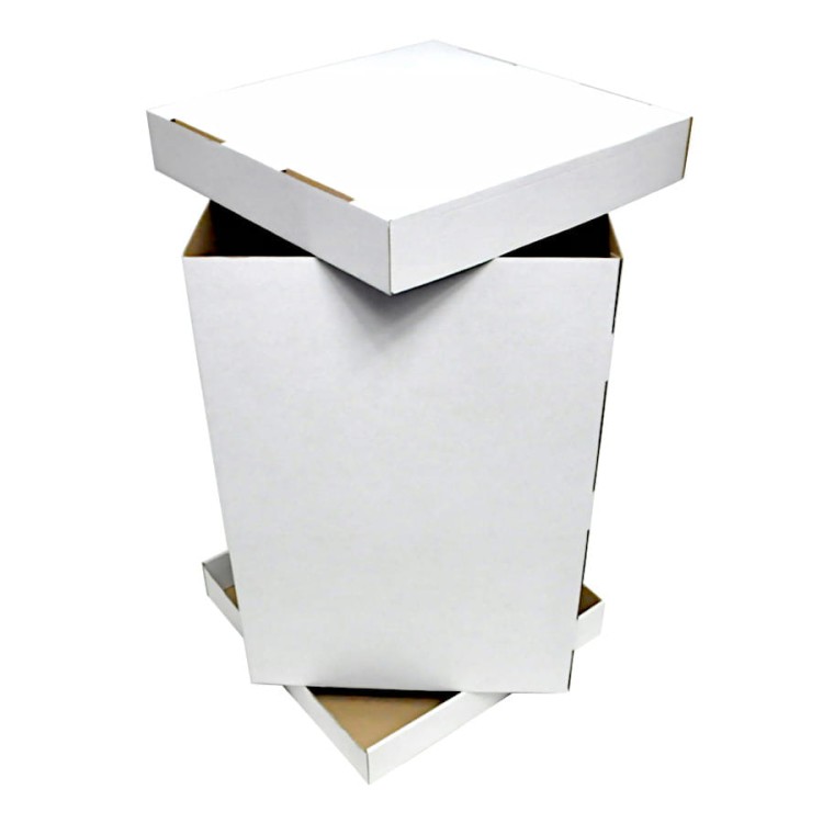 Wysokie składane opakowanie na piętrowy tort 45 cm