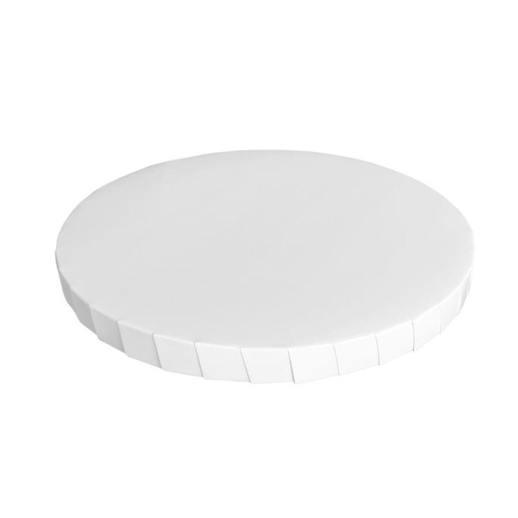 Biały podkład pod tort urodzinowy 25 cm