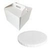 Zestaw pudełko i podkład pod tort 30 cm