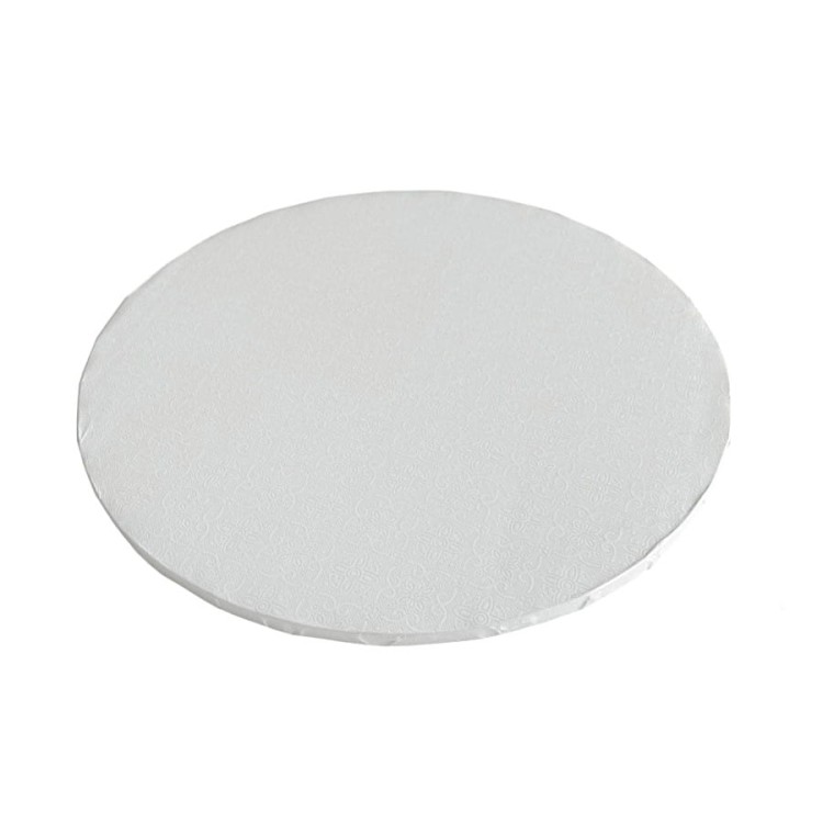 Biały podkład cukierniczy pod tort 25 cm