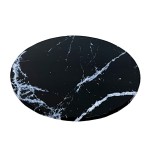 Czarny marmur podkład pod tort urodzinowy 25cm
