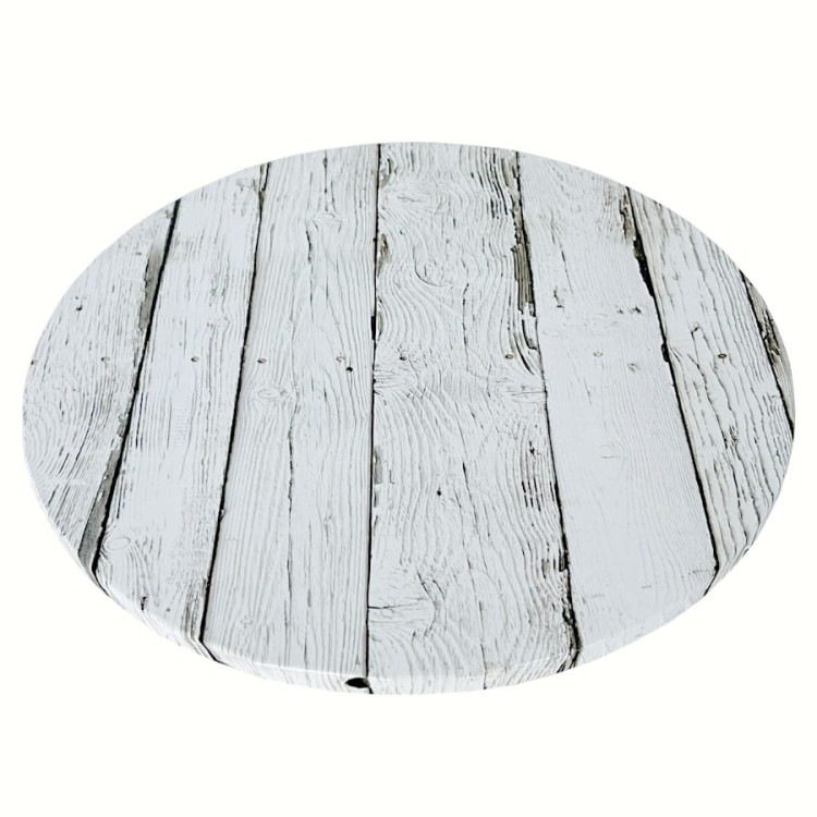 Jasny podkład pod tort wzór drewna 30 cm