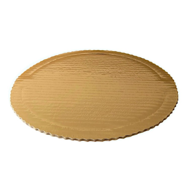 Podkład pod tort w złotym kolorze