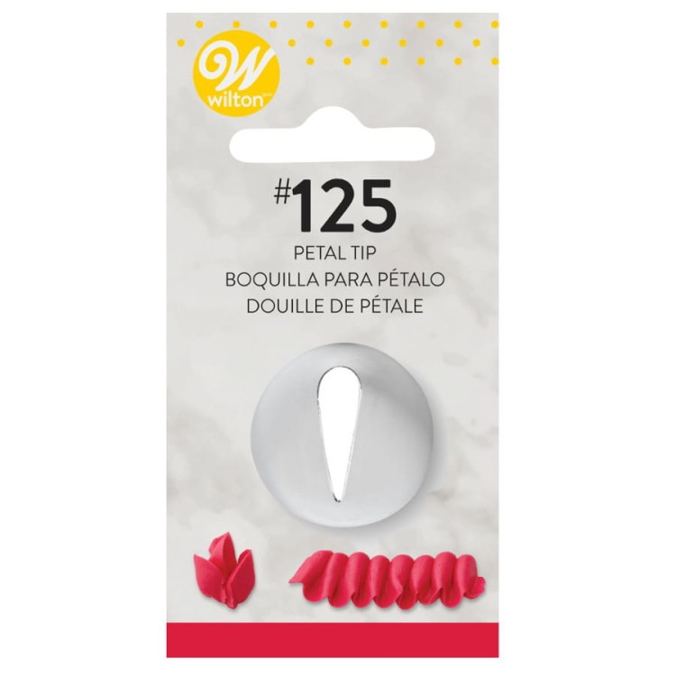 Tylka do płatków róży - Wilton nr 125