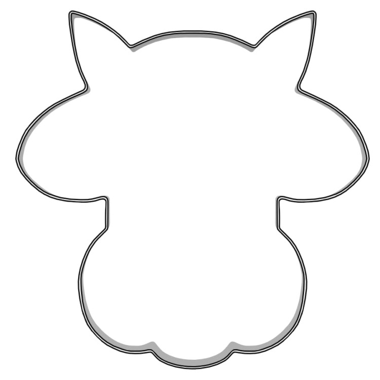 Foremka do ciastek i pierników Głowa Krowy