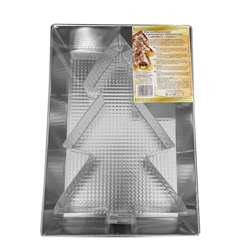 Bożonarodzeniowa forma do pieczenia z choinką