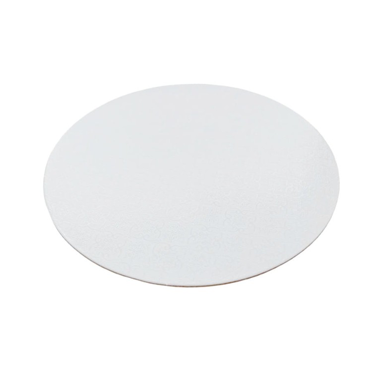 Solidny podkład pod torty i ciasta w kolorze biało-czarnym 25 cm