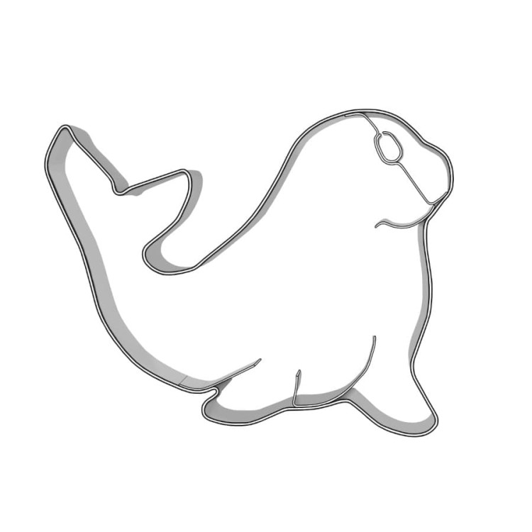 Foremka do ciastek w kształcie foki