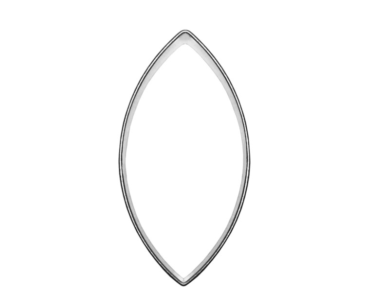 Foremka listek kwiatowy do wycinania ciastek i masy cukrowej