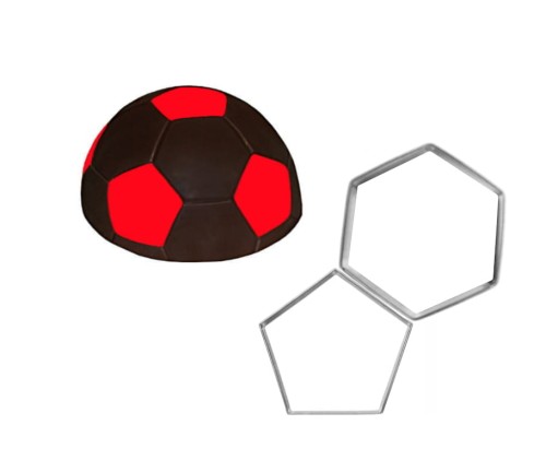 Tort piłka nożna foremki do łatek