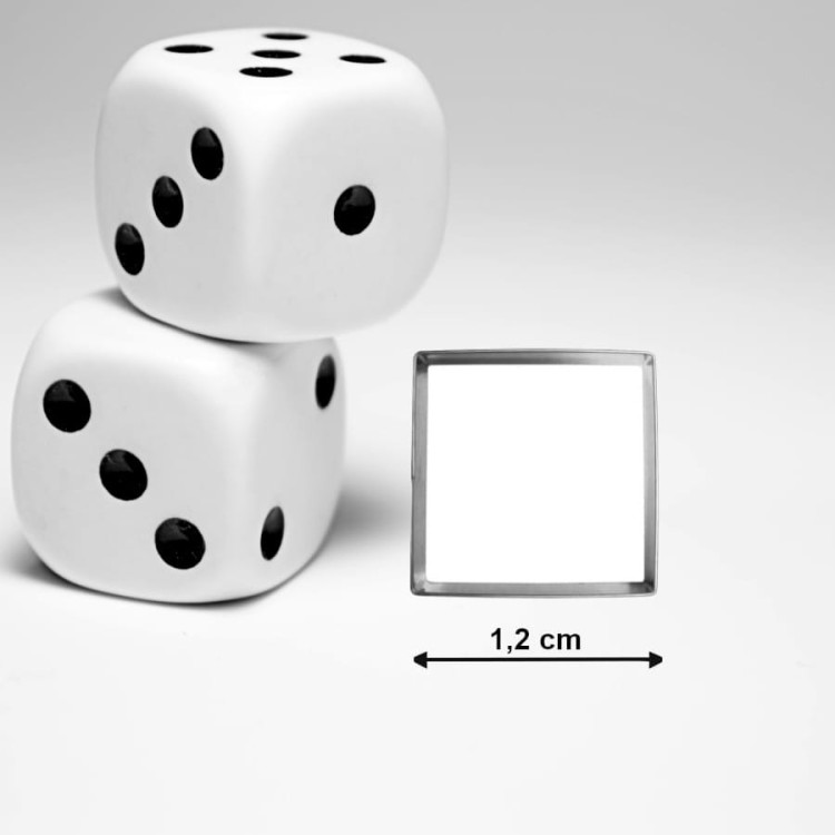 Foremka kwadracik do masy cukrowej i ciastek