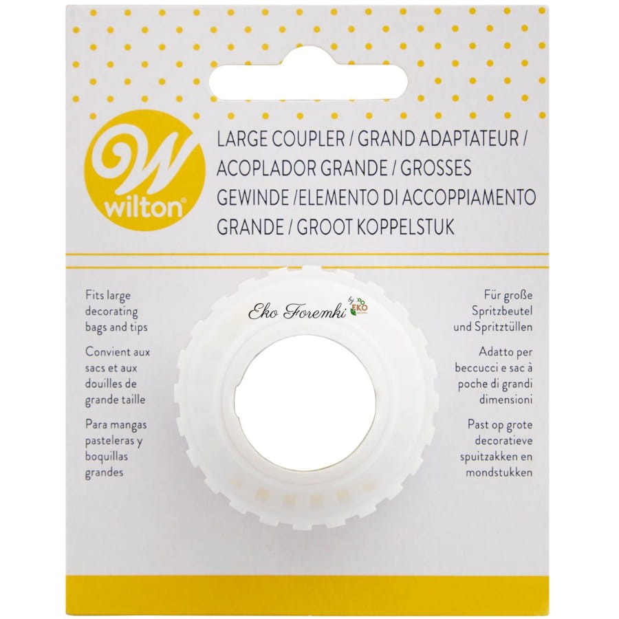 Duży adapter do tylek dekoratorskich Wilton
