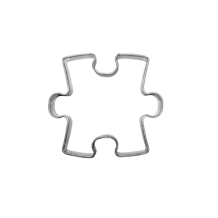 Foremka mini puzzel do masy cukrowej