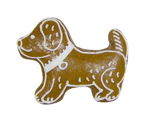 Piernik w kształcie psa