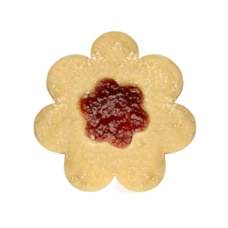 Ciasteczko z dziurką kwiatuszek