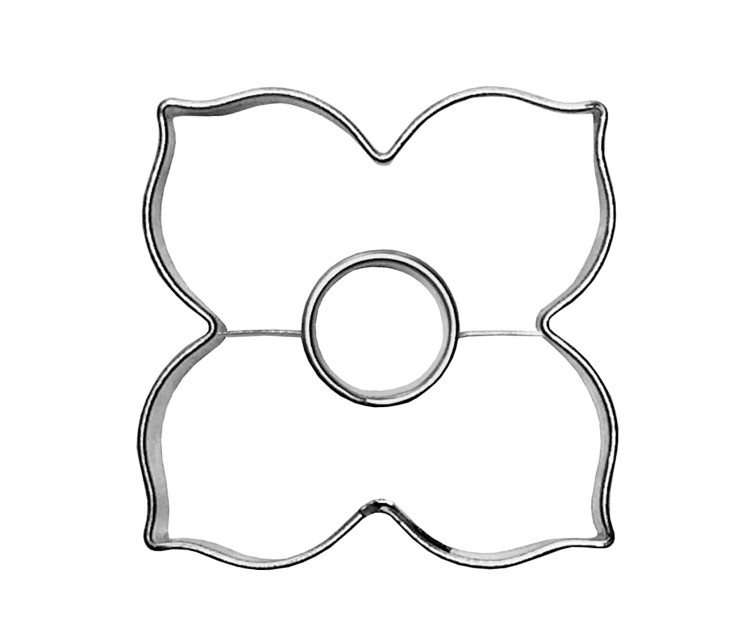 Wykrawacz do ciastek rozetka 4 cm