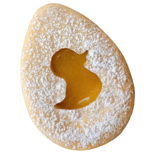 Ciasteczko z foremki Jajko z kaczką