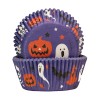 Fioletowe papilotki do muffinek 48 sztuk