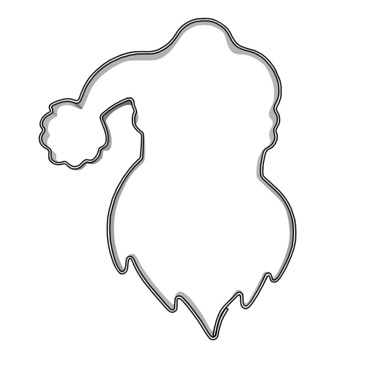 Foremka głowa św. Mikołaja