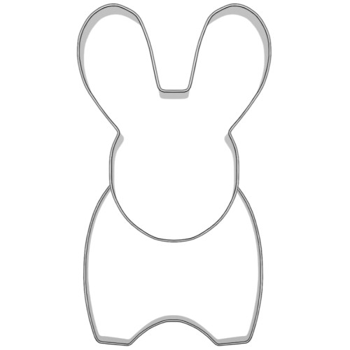 Foremki do ciastek i pierników zajączek 2 szt.