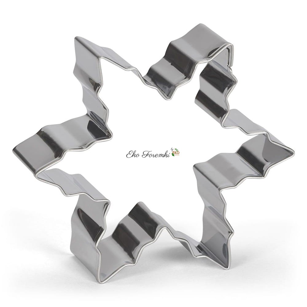 Foremka w kształcie śnieżynki 8 cm