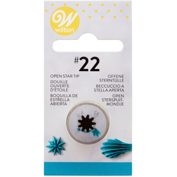Tylka w kształcie okrągłej gwiazdy nr 22 Wilton
