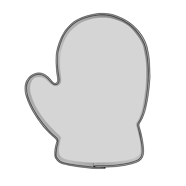 Foremka Rękawiczka 5,8 cm