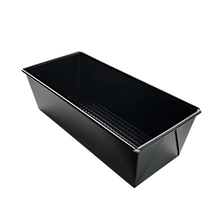 Czarna keksówka do pieczenia 25 cm