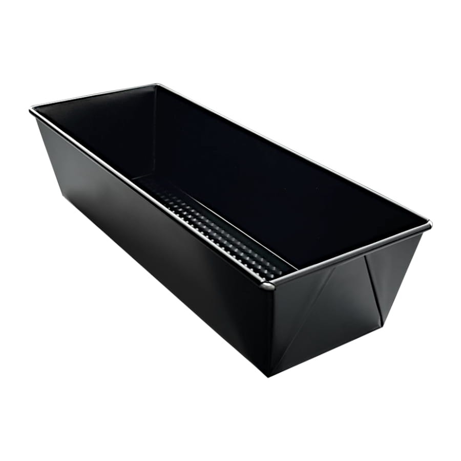 Czarna prostokątna blacha do pieczenia 30 cm