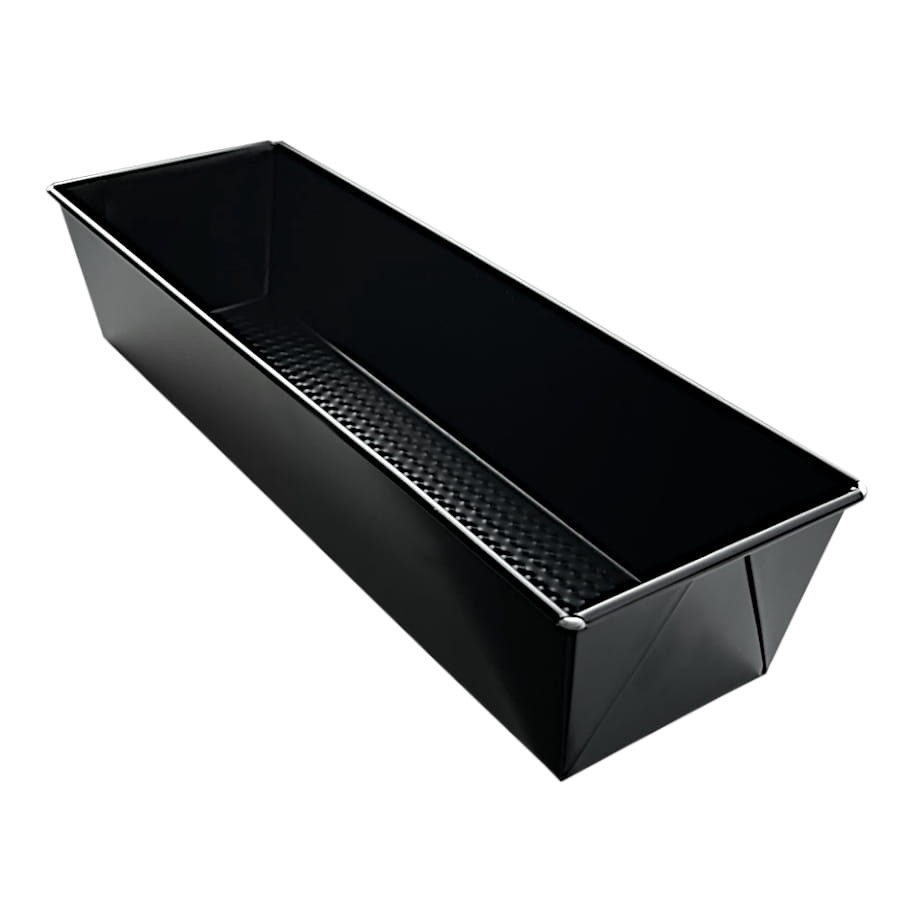 Długa fakturowana keksówka do pieczenia 35x11 cm SNB