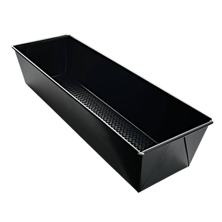 Długa fakturowana keksówka do pieczenia 35x11 cm SNB