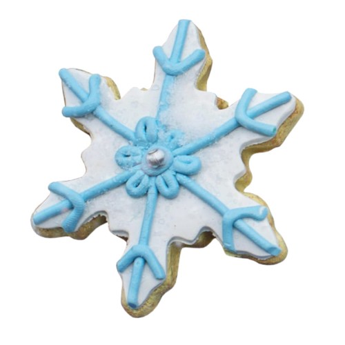Ciasteczko z foremki śnieżynka
