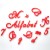 Alfabet do stemplowania masy cukrowej