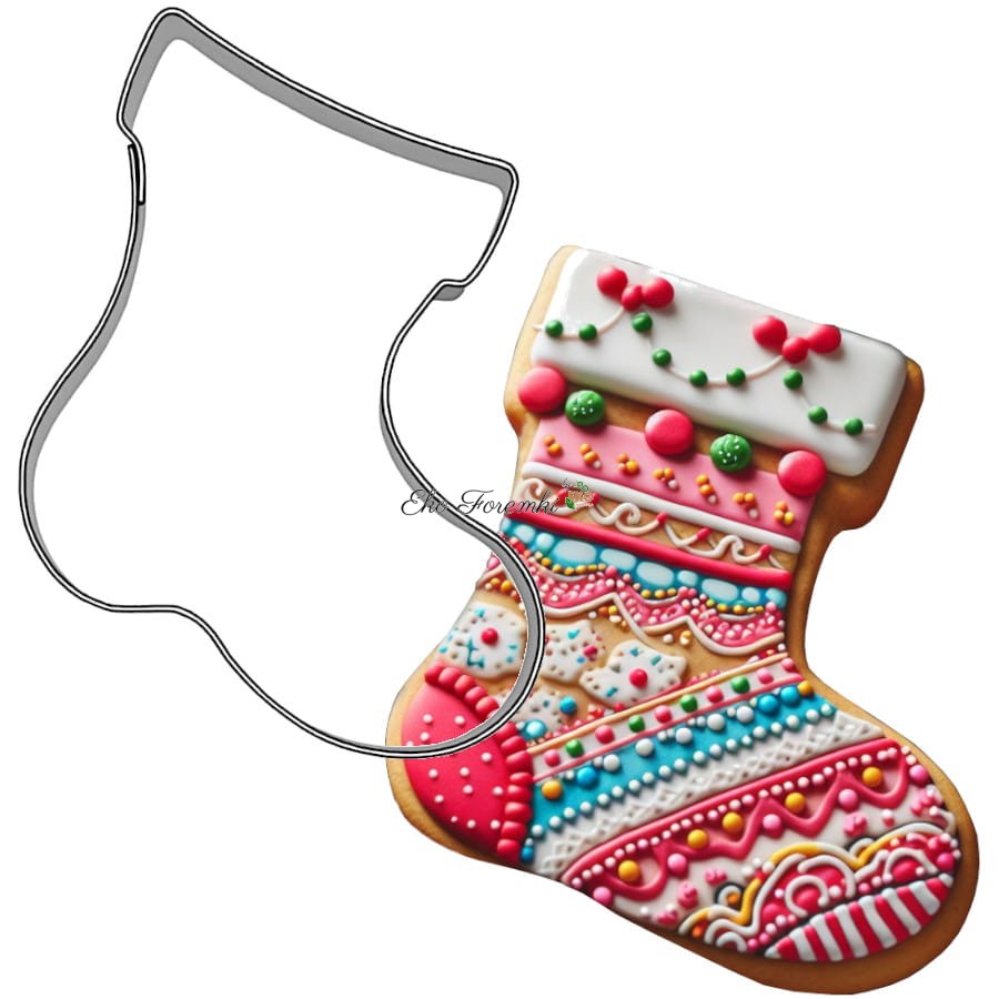 Ciasteczko i foremka skarpeta