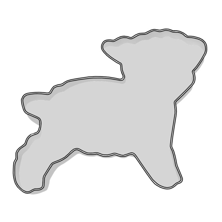 Foremka Baranek wielkanocny