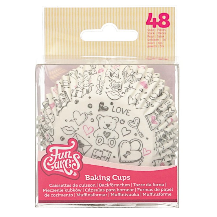 Papilotki na walentynki LOVE