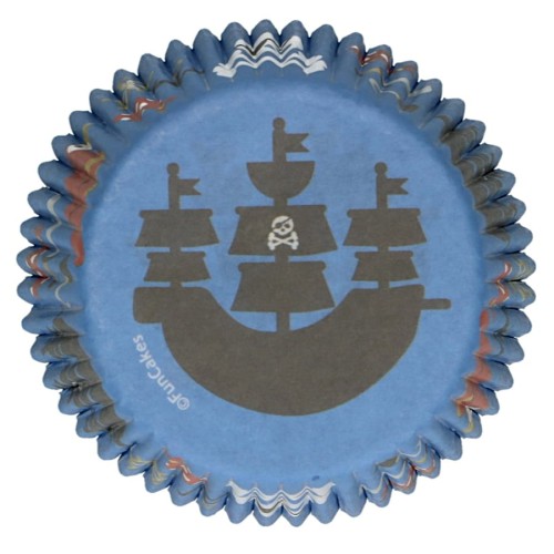 Papilotki do muffinek pirackie