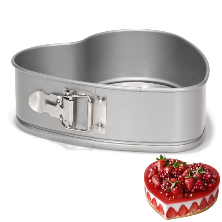 Rozpinana tortownica serce