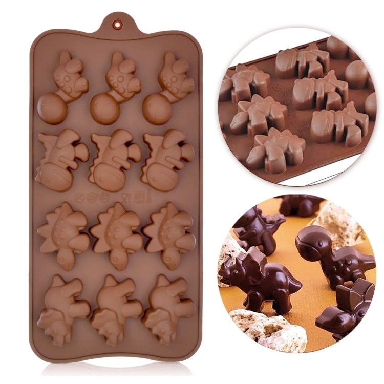 Forma silikonowa na dinozaury