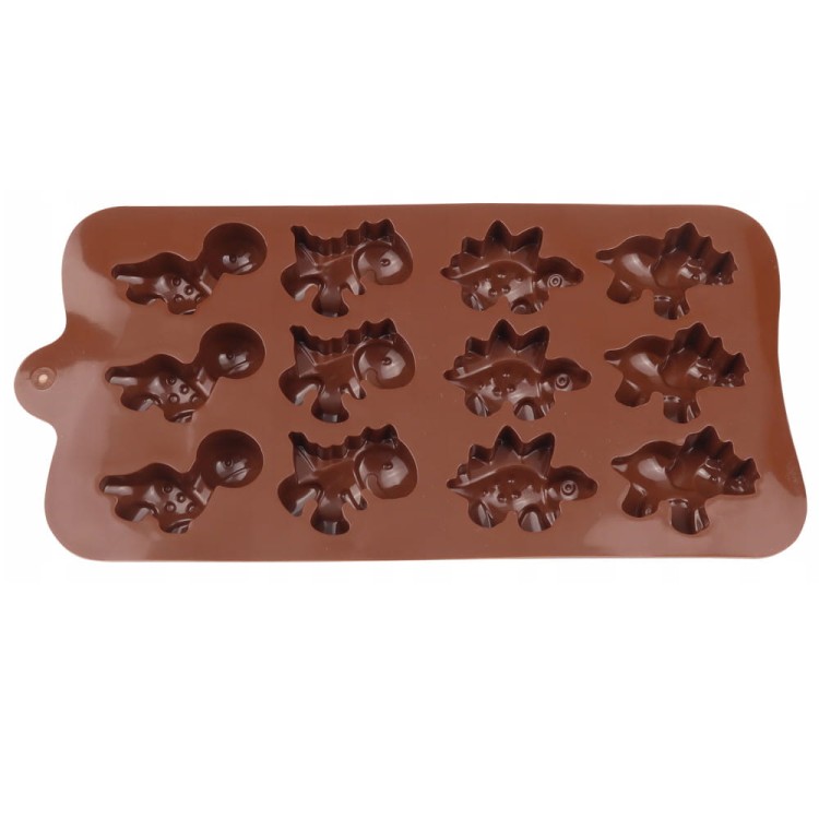 Szablon na czekoladowe dinozaury