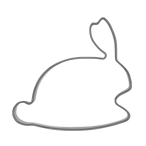 Foremka w kształcie króliczka do ciastek wielkanocnych