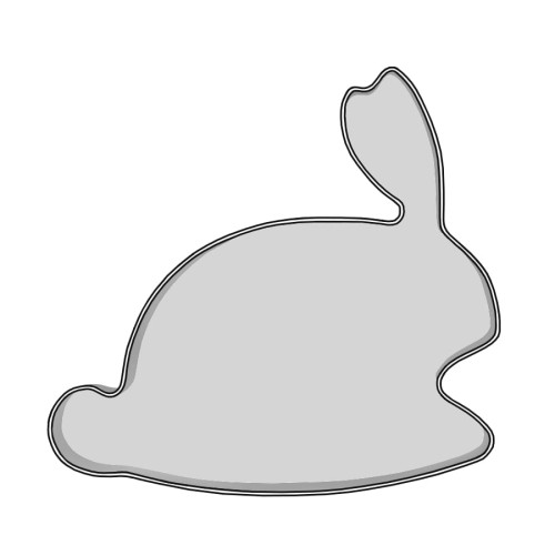 Wykrawacz króliczek do ciastek i pierników