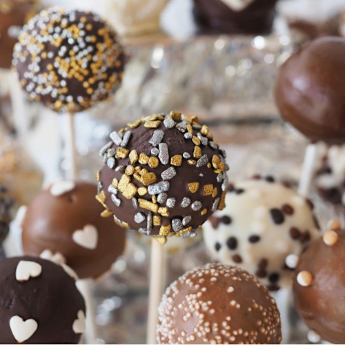 Czekoladowe lizaki CakePops