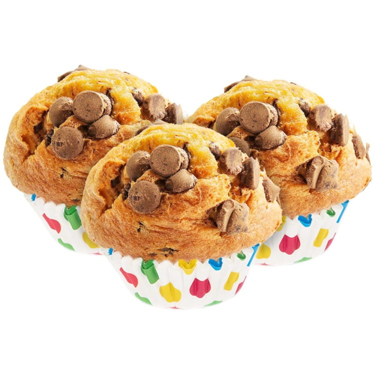 Małe muffinki z czekoladą