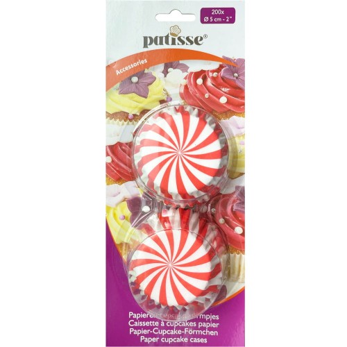 Papilotki z motywem świątecznym Candy