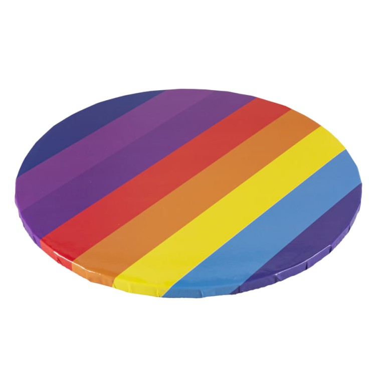 Podkład pod tort tęczowy unicorn